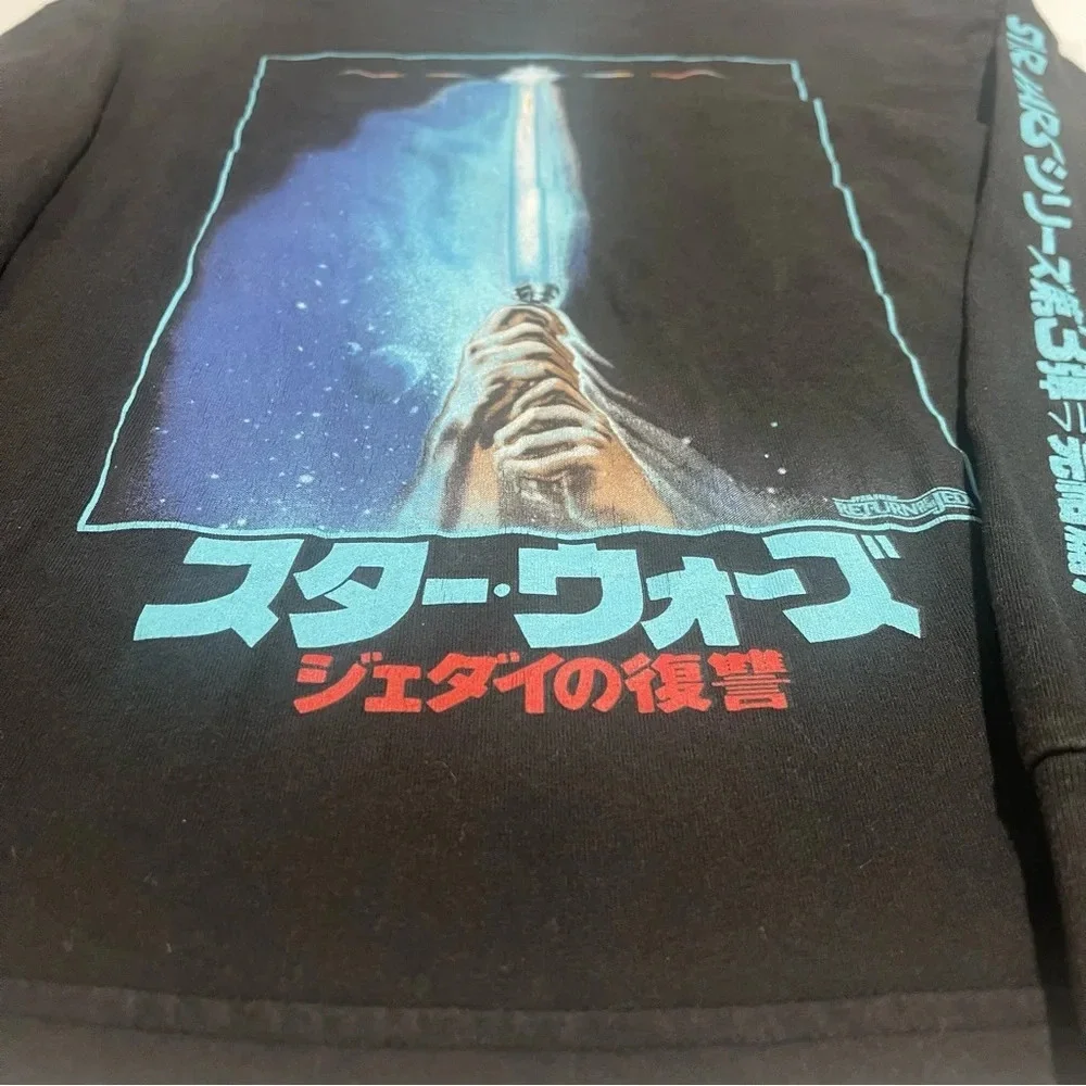 Gap Teen long sleeve T-shirt‎ Star Wars size 8 organic cotton